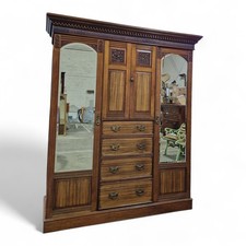 Victorian Combination Wardrobe