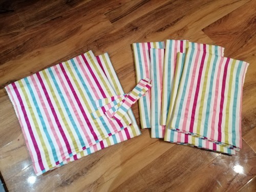 Bright coloured stripe blue
