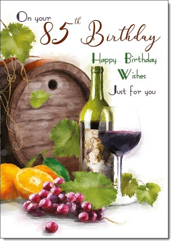 Doodlecards 85th birthday - 85th,