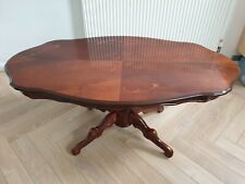 Mahogany inlaid Italian Rococo