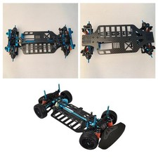 1/10 Scale RC Carbon Fiber Chassis Frame for Tamiya TT01 DIY Accessory
