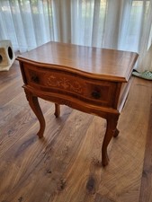 antique wooden side table