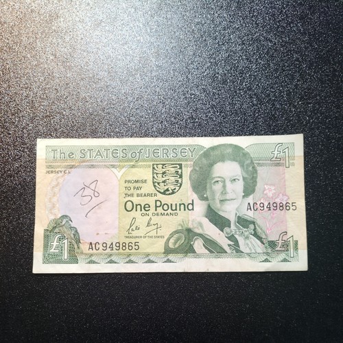 1989 one pound - 1989, 🇯🇪