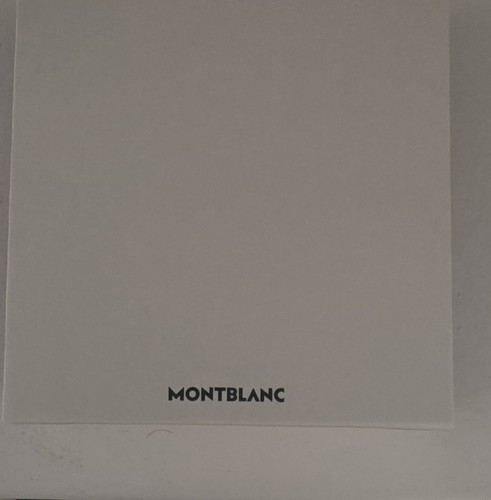 Montblanc cufflinks stainless - montblanc,