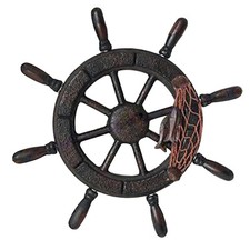 Nautical Ship Wheel Hanging