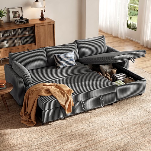 Sofa bed with storage seater - 3,