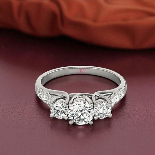 Engagement platinum ring - engagement,