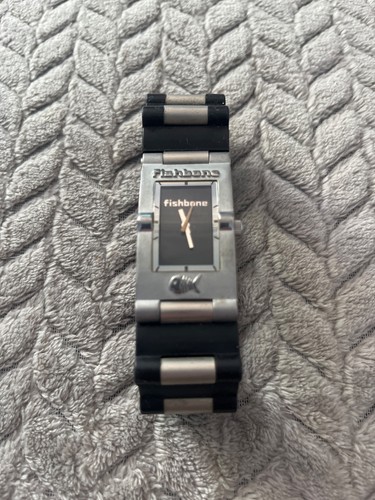 Fishbone quartz watch - fishbone,