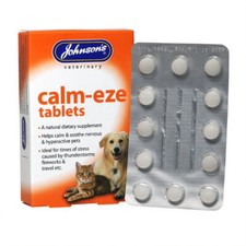 JOHNSONS CALM-EZE TABLETS FOR CATS AND DOGS ALL BREEDS - 36 TABLETS PACK