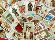 ADVERTISEMENT CARDS - F.&J