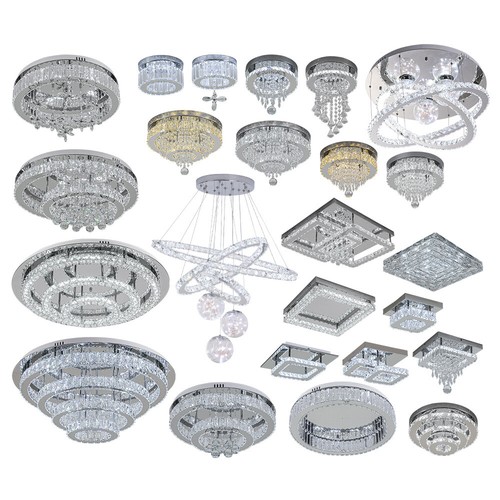 Luxury chandelier led ceiling - chandelier,