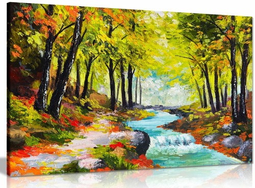 Landscape oil painting - landscape,