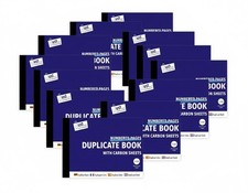 12x Duplicate Book Half Size
