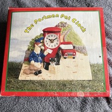 Postman Pat Woodland Animation Clock 1997 NEW Academy collectible vintage 