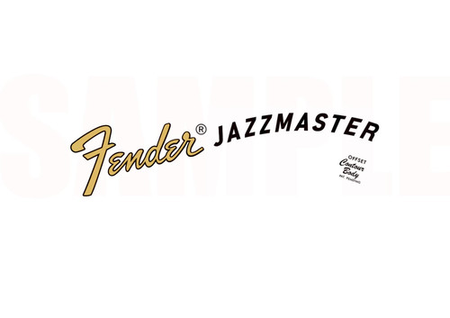 Fender jazzmaster large yellow - fender,
