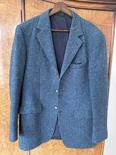 Harris Tweed Vintage Rare Blue