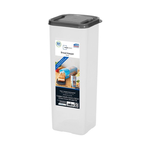 Plastic bread bin - plastic, and