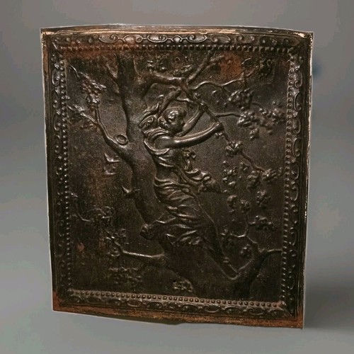Art nouveau copper clad cast - nouveau,