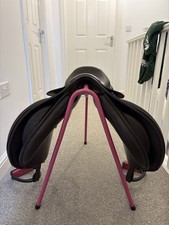 Bates Brown 17' GP Saddle with Cair Easy Change Gullet Great Condition