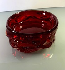 Vintage Whitefriars Ruby Red