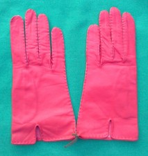 Vintage leather gloves - gloves,
