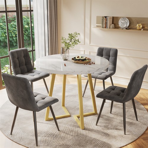 Round dining table - and, chairs