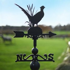 Cast Iron Phesant Weathervane