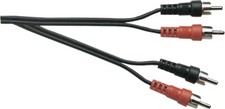 RCA to RCA Phono Plugs (x2)