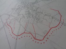 WW1 (1917) TRENCH MAP