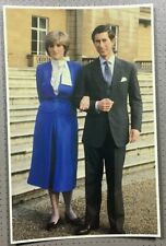 Royal Engagement Prince Charles & Lady Diana Spencer 1981 Fashion Postcard