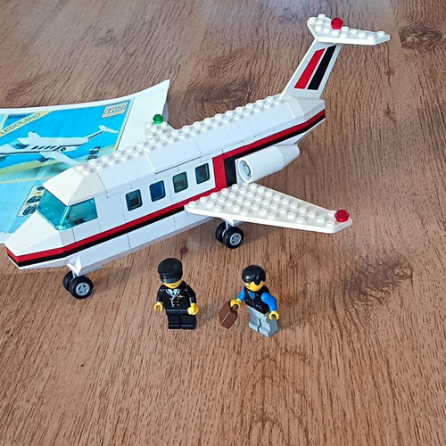 Lego town 6368 vintage jet - town,