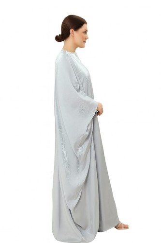 Butterfly shimmer kaftan abaya - butterfly,