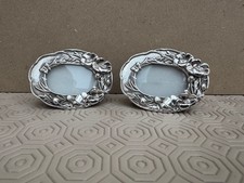 Vintage Pair of Silver Scenes