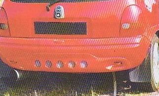 Opel corsa rear bumper - opel,