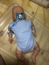 Reborn Baby Boy Doll Vinyl Silicone, Soft, Realistic Newborn