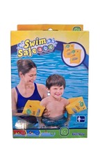 Kids Toddler Swimming Armbands 3-6 Years New Yellow Armrest Swim Safe Inflatable