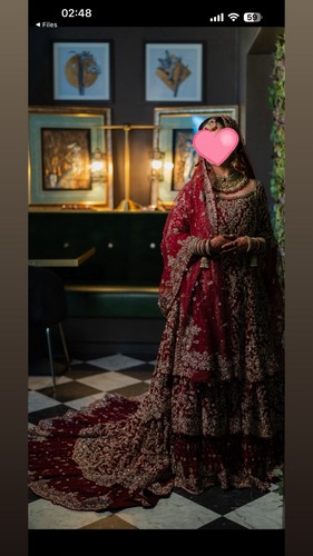Mongas women bridal lengha - women,