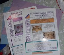 Keepsake Card Club - The Glitter Girls - Embossing Boards x 2