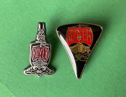 Rover pin badges viking - rover,