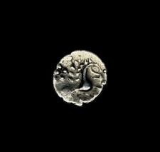 Celtic britain silver coin - silver,