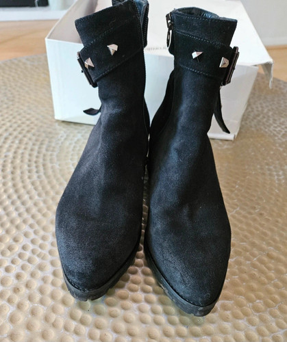 Russel bromley black suede - bromley,