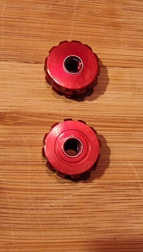 Asv red thumb wheel adjusters - thumb,