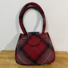 Annbags ladies handmade in Yorkshire tartan wool handbag