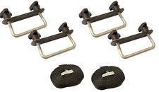 Roof Box U Bolt Clamps 80mm
