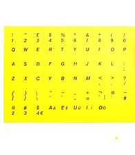 English UK Yellow Stickers