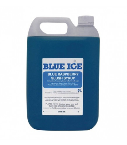 Blue ice slush mix - slush,