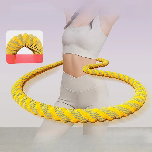 Weighted soft spring hula hoop - hula,