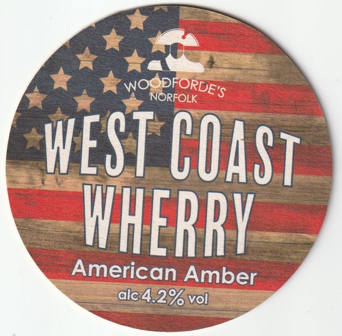 Beer mat woodforde ales - woodforde's,