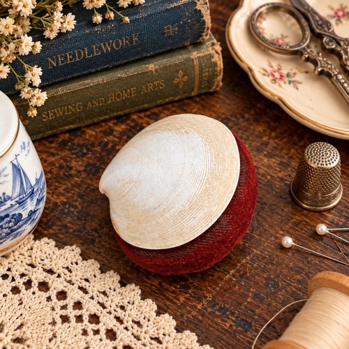 Antique style seashell - antique,