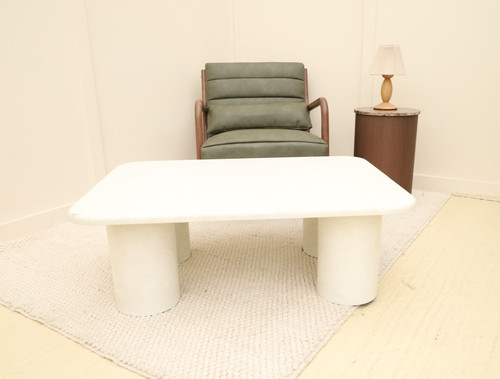 Concrete rectangle coffee - concrete,